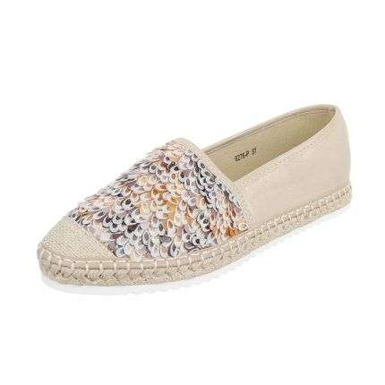 Damen Espadrilles - gold