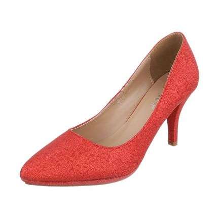 Damen High Heels - red