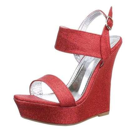 Damen Sandaletten - red