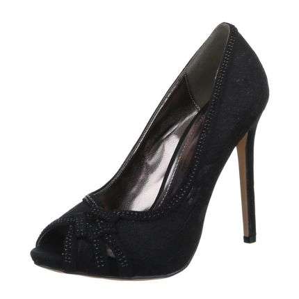 Damen Peep Toe - black