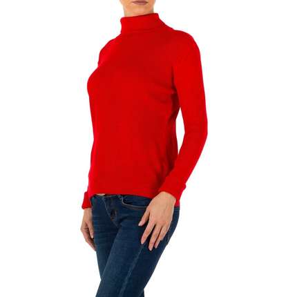 Damen Pullover von Milas Gr. one size - red