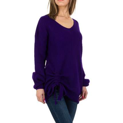 Damen Pullover von Milas Gr. One Size - violet