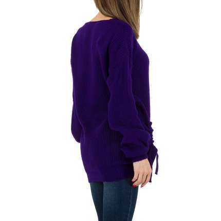 Damen Pullover von Milas Gr. One Size - violet