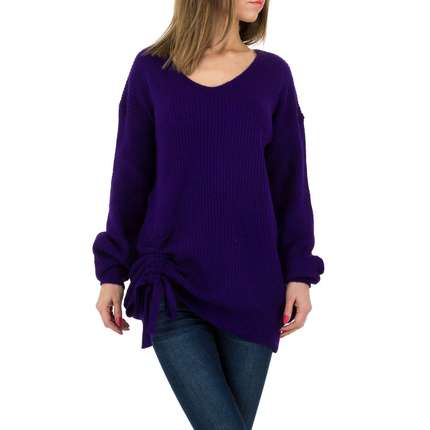 Damen Pullover von Milas Gr. One Size - violet