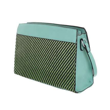 Damen Schultertasche - green