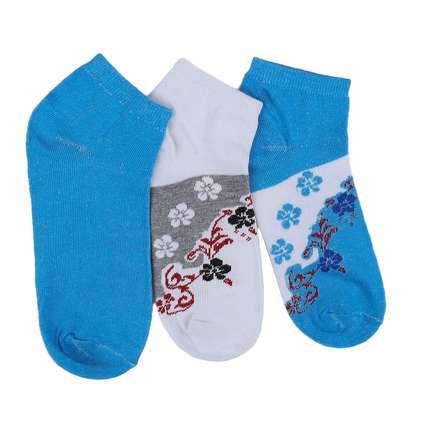Damen Socken - 12 Paar - whtblue