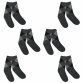 12 Paar Herren Socken  - DK.grey