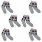 12 Paar Herren Socken  - grey