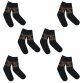 12 Paar Herren Socken  - brown