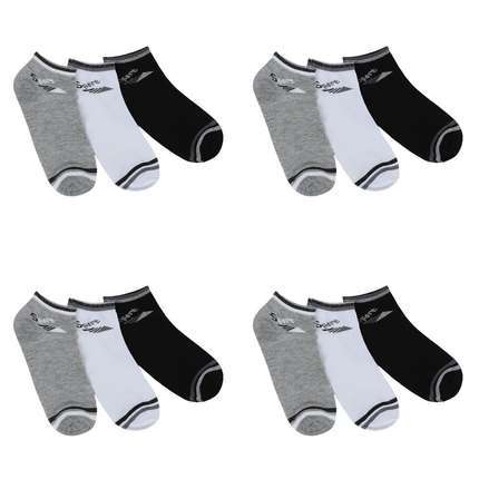 12 Paar Herren Socken  - bwgrey