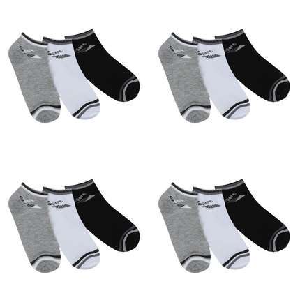 12 Paar Herren Socken  - bwgrey