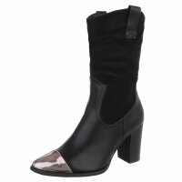 Damen High-Heel Stiefel - black