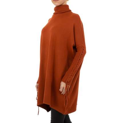 Damen Pullover von SHK Paris Gr. One Size - camel