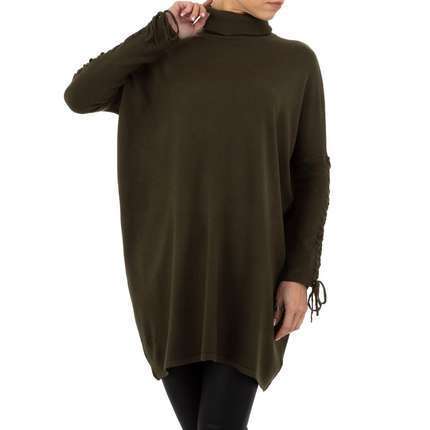 Damen Pullover von SHK Paris Gr. One Size - green