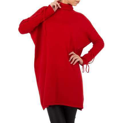 Damen Pullover von SHK Paris Gr. One Size - red