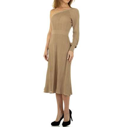 Damen Kleid von Voyelles Gr. One Size - beige