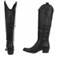 Damen Western- & Bikerboots - black