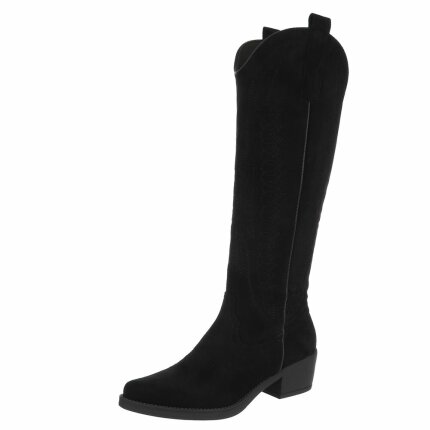 Damen Western- & Bikerboots - black Gr. 40