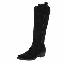 Damen Western- & Bikerboots - black Gr. 40