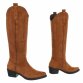 Damen Western- & Bikerboots - camel