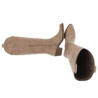 Damen Western- & Bikerboots - khaki