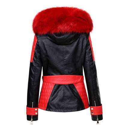 Damen Jacke von Glo Story - blackred