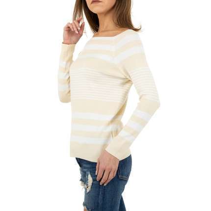 Damen Pullover von Glo Story - cream