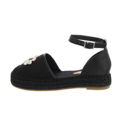 Damen Keilsandaletten - black