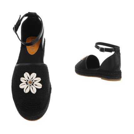 Damen Keilsandaletten - black