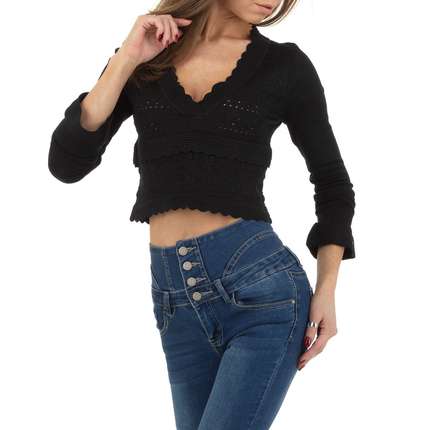 Damen Pullover von Emma&Ashley Design - black