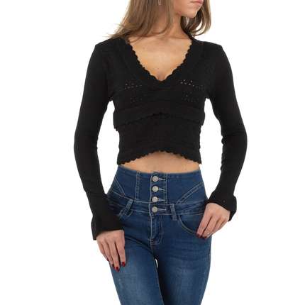 Damen Pullover von Emma&Ashley Design - black