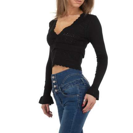 Damen Pullover von Emma&Ashley Design - black