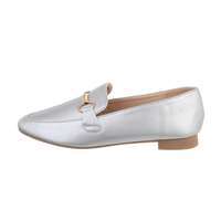 Damen Slipper - silver