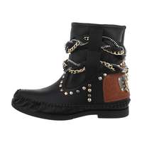 Damen Western- & Bikerboots - black