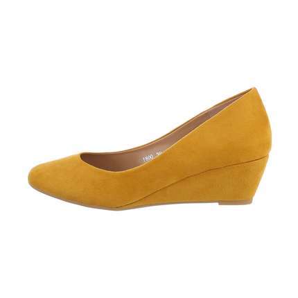 Damen Keilpumps - yellow