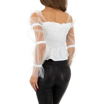 Damen Bluse von Emma&Ashley Design - white