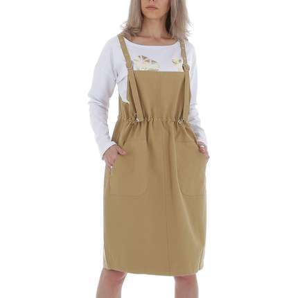 Damen Kleid von JCL Gr. One Size - beige