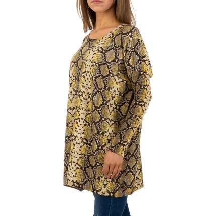 Damen Pullover von JCL Gr. One Size - yellow