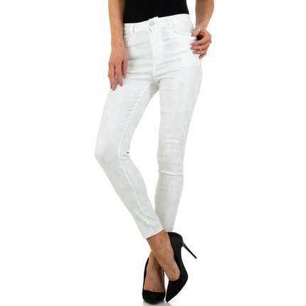 Damen Hose von Naumy Jeans - white