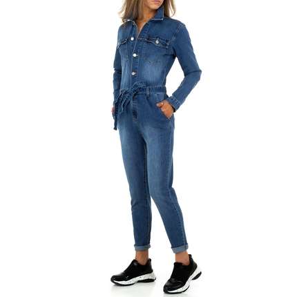 Damen Overall von M.Sara Denim - blue