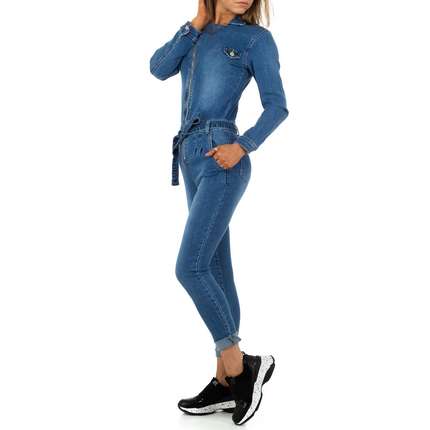 Damen Overall von M.Sara Denim - blue