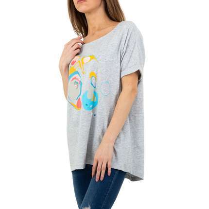 Damen Shirt von Glo Story - grey