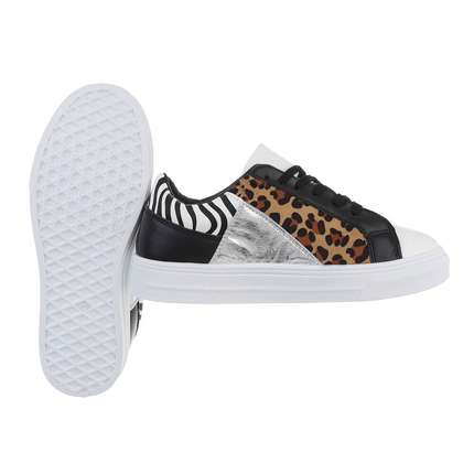 Damen Low-Sneakers - leopard