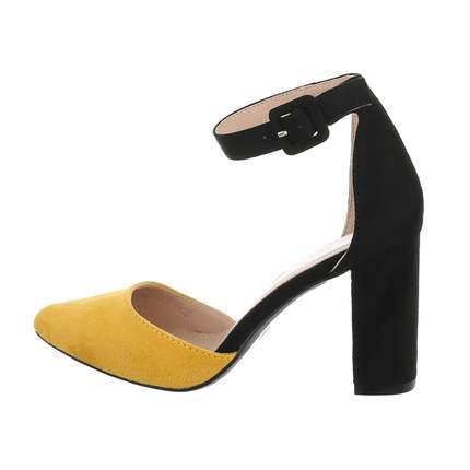 Damen Sandaletten - yellow