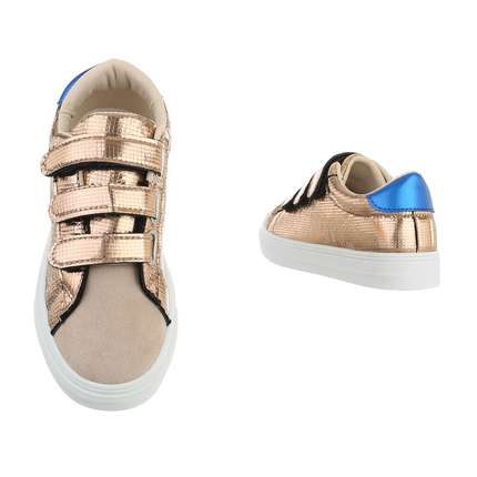 Damen Low-Sneakers - beige