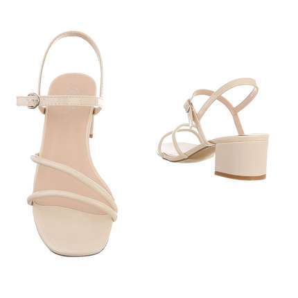 Damen Sandaletten - beige