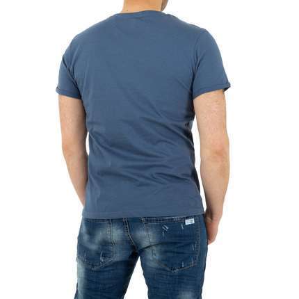 Herren T-shirt von Glo Story - blue