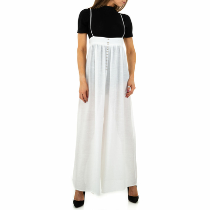 Damen Hose von Voyelles - white