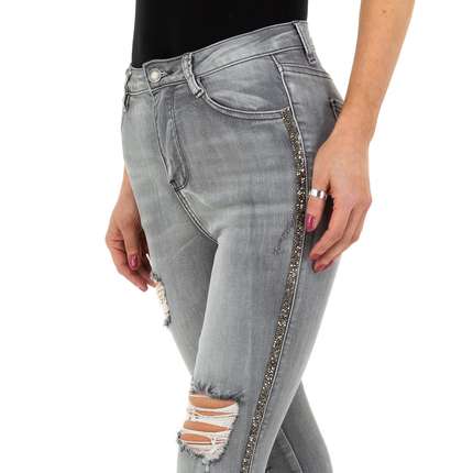 Damen Jeans von Laulia - grey