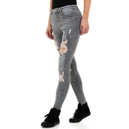 Damen Jeans von Laulia - grey